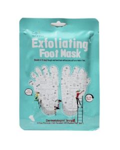 Vican Cettua Clean & Simple Exfoliating Foot Mask Μάσκα Απολέπισης Ποδιών, 1ζευγάρι