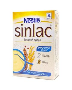 Nestle Sinlac, Βρεφική Κρέμα 4m+, 500gr