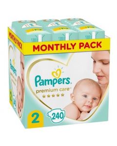 Pampers Monthly Pack Premium Care No2 (4-8 kg), 240τμχ