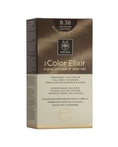 Apivita My Color Elixir Βαφή Μαλλιών N8,38, 1τμχ