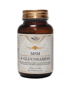 Sky Premium Life MSM & Glucosamine, 60caps
