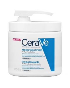 CeraVe Moisturising Cream με Αντλία, 454gr