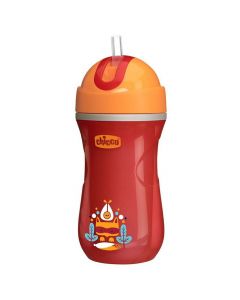 Chicco Sport Cup Red- Orange 14m+, 266ml