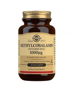 Solgar Methylcobalamin Vitamin B12 1000μg, 30nuggets