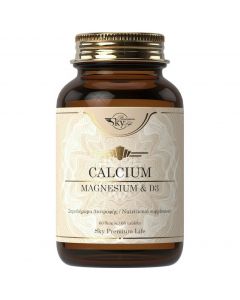 Sky Premium Life Calcium, Magnesium & D3, 60tabs