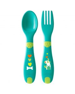 Chicco First Cutlery 12m+, 2τμχ