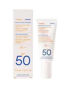 Korres Sunscreen Face & Eyes Cream-Gel SPF50, 40ml