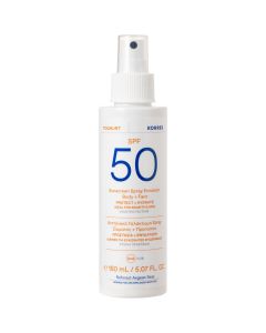 Korres Yoghurt Sunscreen Emulsion Face & Body Spray SPF50, 150ml