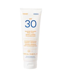 Korres Yoghurt Sunscreen Emulsion Face & Body SPF30, 250ml