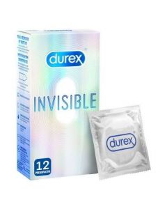 Durex Invisible Extra Sensitive, 12τμχ