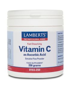 Lamberts Vitamin C as Ascorbic Acid, 250gr