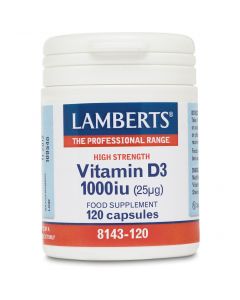 Lamberts Vitamin D 1000iu, 120caps
