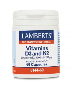 Lamberts Vitamin D3 1000iu & K2 90mg, 60caps