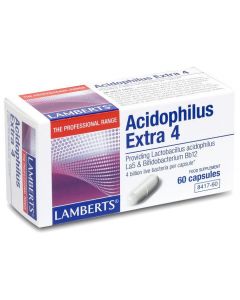 Lamberts Acidophilus Extra 4, 60caps