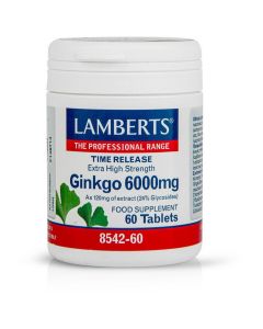 Lamberts Ginkgo 6000mg, 60tabs