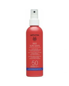 Apivita Bee Sun Safe Hydra Melting Ultra Light Face & Body Spray SPF50, 200ml