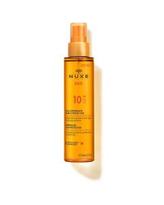 Nuxe Sun Tanning Oil for Face and Body SPF10, 150ml