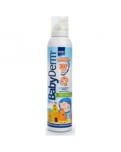 Intermed Babyderm Sunscreen 360 Cream Spray SPF50, 200ml