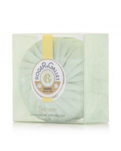 Roger & Gallet Green Tea Soothing Perfumed Soap, 100gr