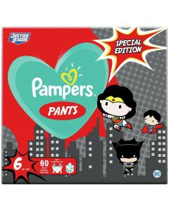 Pampers Pants Special Edition Justice League Νο6 (15+kg), 60τμχ