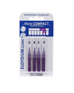 Elgydium Mono Compact Purple (0,8) Μεσοδόντια Βουρτσάκια, 4τμχ