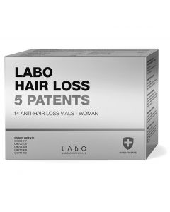 Labo Hair Loss 5 Patents Woman Anti Hair Loss, 14vials X 3.5ml