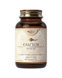 Sky Premium Life Calcium Vitamin D3 & K2, 60tabs