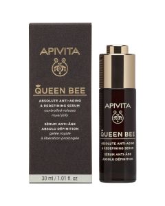 Apivita Queen Bee Serum Ορός Απόλυτης Αντιγήρανσης & Ανόρθωσης Περιγράμματος, 30ml