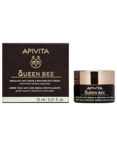 Apivita Queen Bee Eye Cream Κρέμα Ματιών Απόλυτης Αντιγήρανσης & Αναζωογόνησης, 15ml