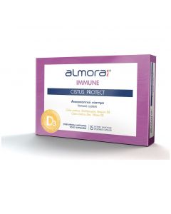 Almora Plus Cistus Protect Συμπλήρωμα Διατροφής για ένα Ισχυρό & Θωρακισμένο Ανοσοποιητικό Σύστημα, 15caps