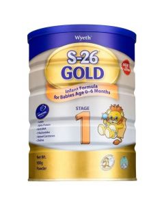 Wyeth S 26 Gold Ι Βρεφικό Γάλα από τη Γέννηση Μέχρι τον 6ο Μήνα, 400gr