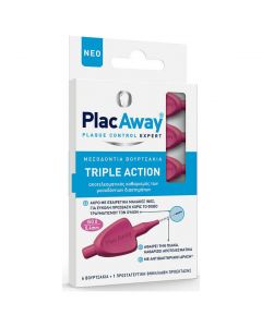 Plac Away Triple Action 0.4mm ISO 0 Ροζ, 6τμχ
