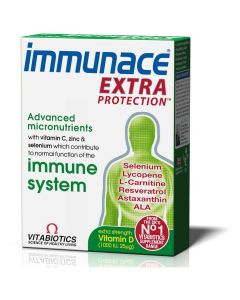 Vitabiotics Immunace Extra Protection, 30tabs