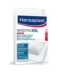 Hansaplast Med Sensitive XXL 10x8cm, 5τμχ