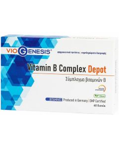 Viogenesis Vitamin B Complex Depot, 60caps
