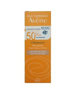 Avene Eau Thermale Clenance Anti-Imperfections Tinted SPF50, 50ml