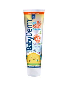 Intermed Γαλάκτωμα Babyderm Kids Insect & Sun Protection SPF50, 300ml