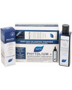 Phyto Phytolium Anti-Hair Loss Men, 100ml & Shampoo, 250ml