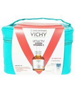 Vichy Promo με Liftactiv Supreme Vitamin C, 20ml & Mineral 89 Booster, 10ml & UVAge Daily, 3ml & ΔΩΡΟ Νεσεσέρ