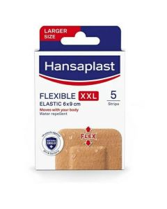 Hansaplast Flexible XXL Strips, 6x9cm, 5τμχ