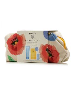 Apivita Promo Blooming Beauty Aqua Beelicious Κρέμα-Gel Ενυδάτωσης Ελαφριάς Υφής, 40ml & Δώρο Aqua Beelicious Booster Αναζωογόνησης, 10ml, Beessential Oils Έλαιο Προσώπου, 1,6ml & Νεσεσέρ