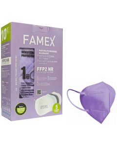 Famex Μάσκα Ffp2 Purple, 10τμχ