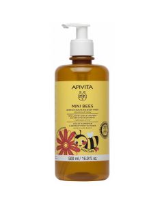 Apivita Mini Bees Kids Hair & Body Wash, 500ml