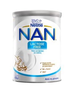 Nestle Γάλα σε Σκόνη Nan Lactose Free 0m+, 400gr