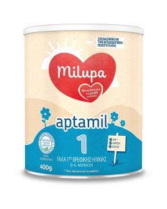 Milupa Aptamil 1 Βρεφικό Γάλα 0-6 Μηνών, 400gr