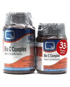 Quest Bio C Complex Vitamin C 500mg & Bioflavonoids 500mg, 90&30tabs