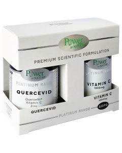 Power of Nature Promo Platinum Range Quercevid, 30caps & Δώρο Platinum Range Vitamin C 1000mg, 20caps