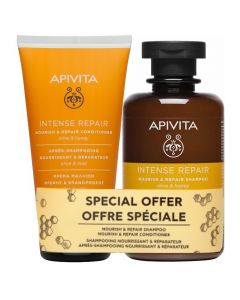 Apivita Intense Repair Shampoo, 250ml & Δώρο Intense Repair Conditioner, 150ml