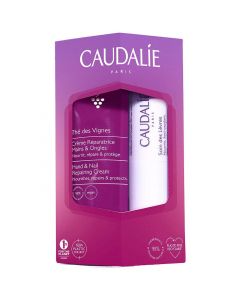 Caudalie Πακέτο Προσφοράς Duo Lip Conditioner, 4.5g & The Des Vignes Hand and Nail Cream, 30ml