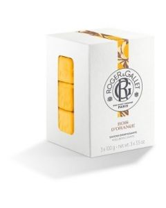 Roger & Gallet Bois d' Orange Invigorating Perfumed Soaps, 3x100gr